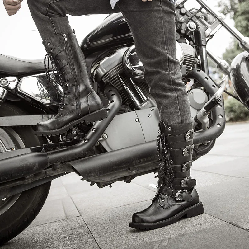 men's knee high boots