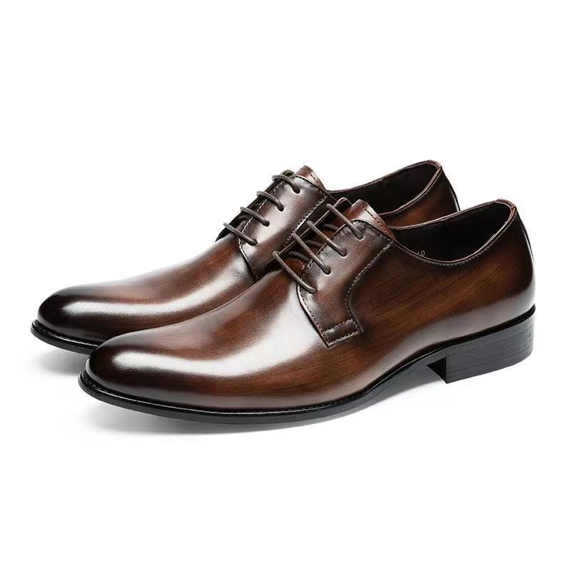 brown oxford shoes