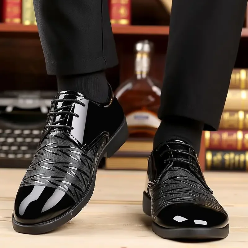 men’s black dress shoes