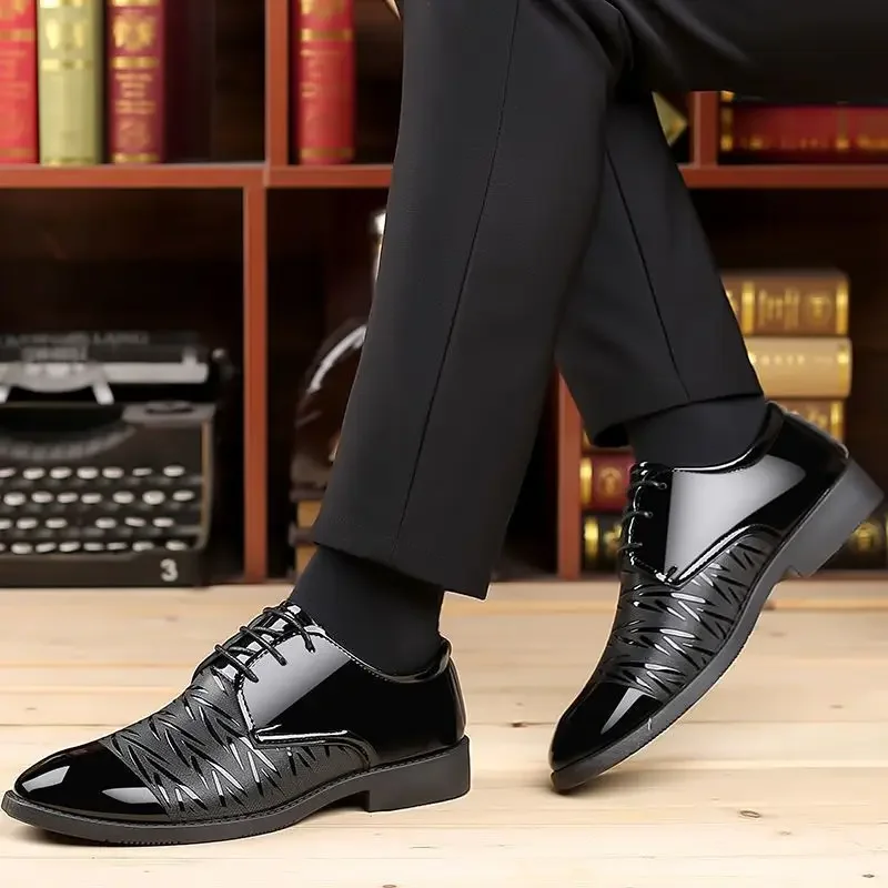 men’s black dress shoes