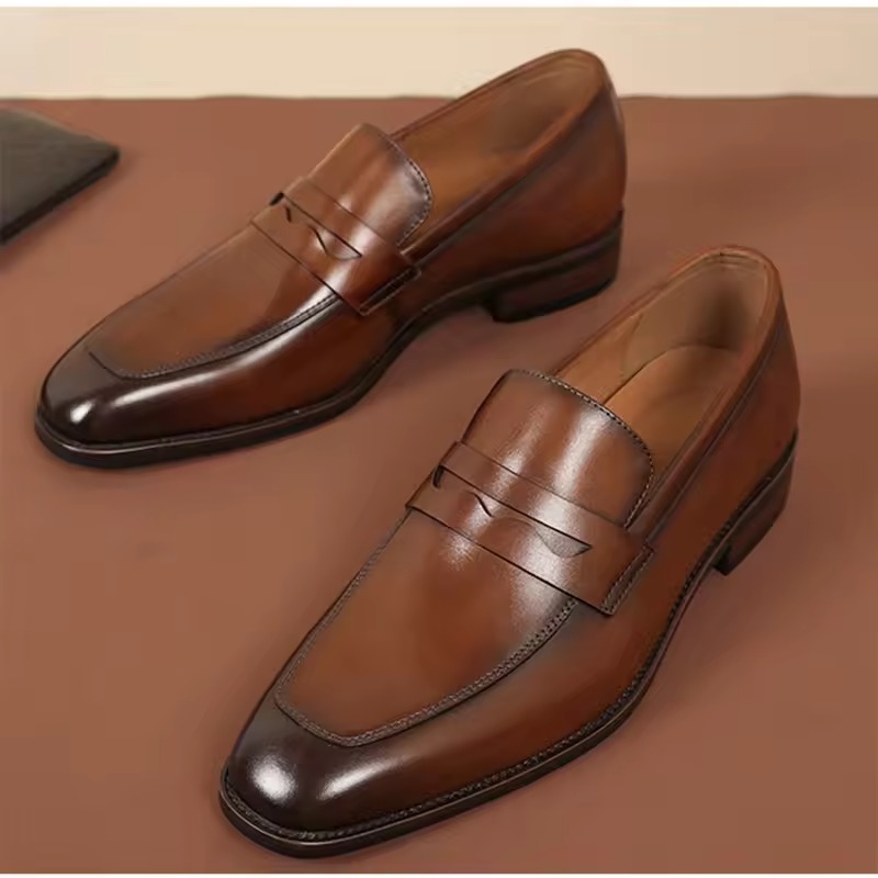 brown dress shoes men