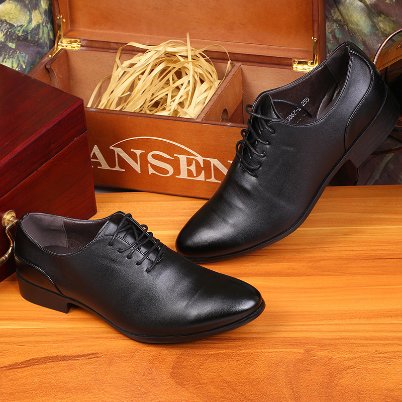 men dress shoes with ties